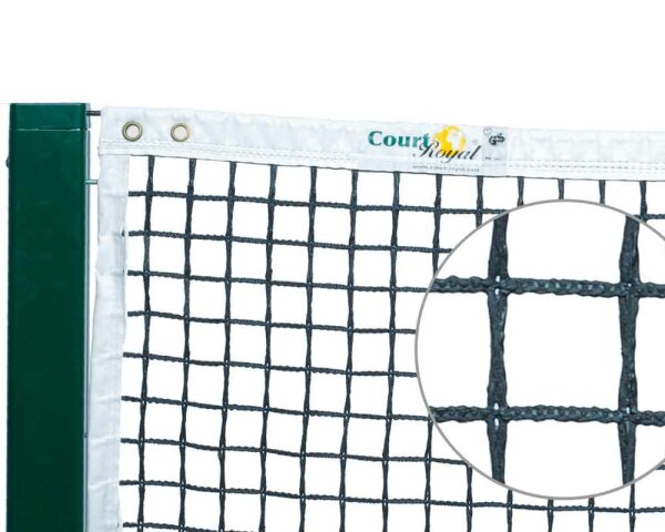 Tennisnetz Court Royal TN200 inkl. Gurtband mit Verstellschlaufen