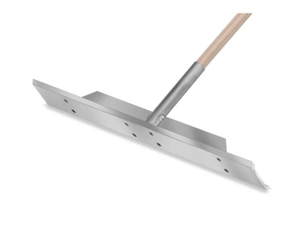Tennisplatz Deckenprofilblatt Breite 80 cm mit Holzstiel
