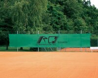 Tennisblende 12x2 m, mit 40 % Werbeaufdruck