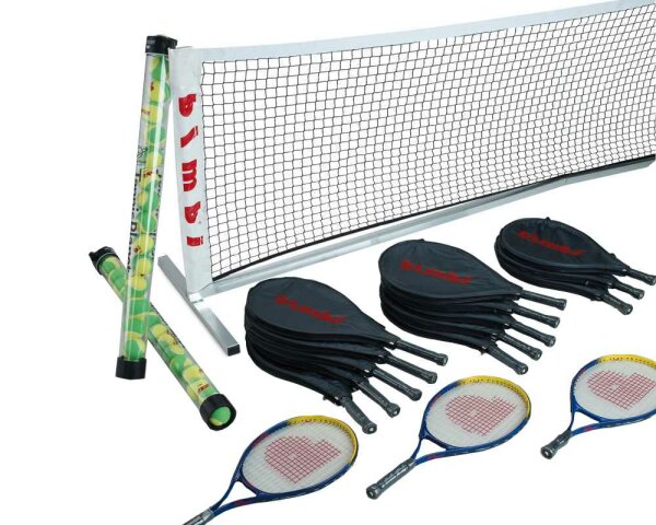 Kleinfeldnetz Tennisanlage Bimbi Set II